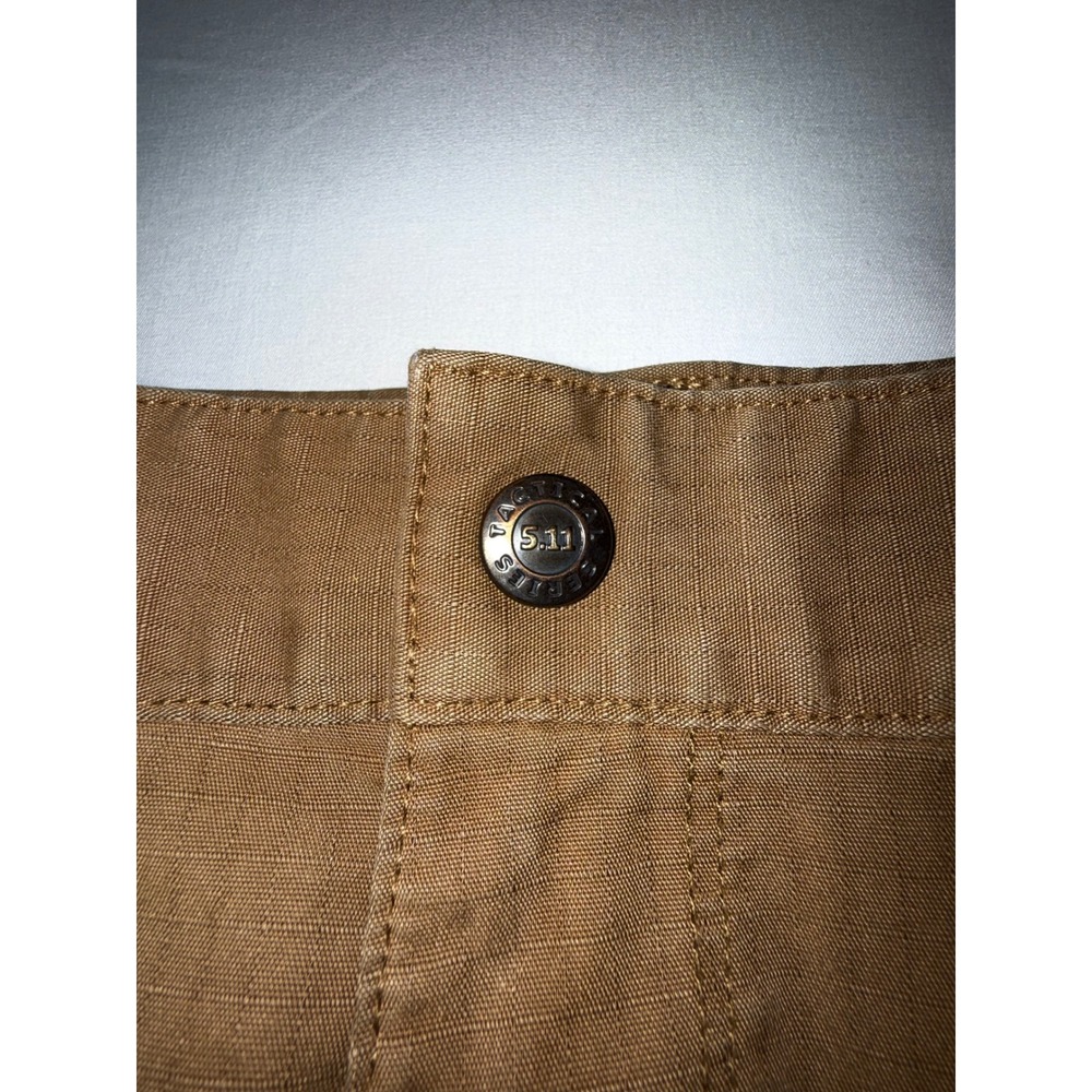 5.11 Tactical‎ Stryke Khaki Tan Ripstop Cargo Pants Mens 34x32 TLBLIN-4389-1 - Picture 6 of 8